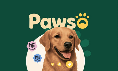 PAWSO | Pet Food Branding Packaging | Brand Identity brand identity branding cat dog dog food logo design packaging pet pet food pet food branding