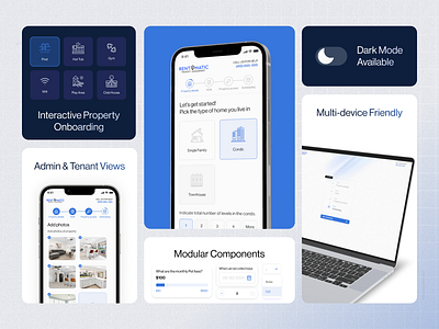 Rentomatic - Property management cleanui estate mobilefirst onboardingux propertymanagement uxforscale