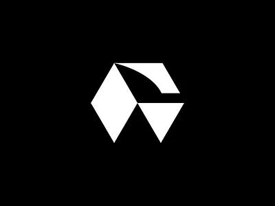 PriceCube mark proposal cube design hexagon logo mark logotype minimalistic minimalism p letter simplicity cleanliness