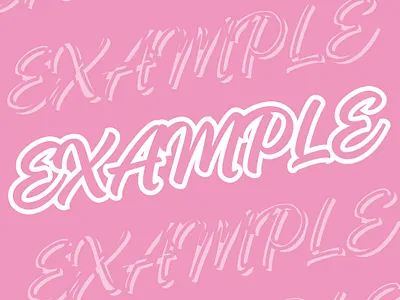 Final testing graphic design typography