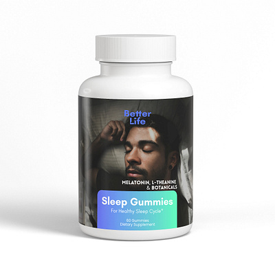 Supplement Label Design 3d bottle label design branding graphic design label label design logo packaging packaging design product design supplement