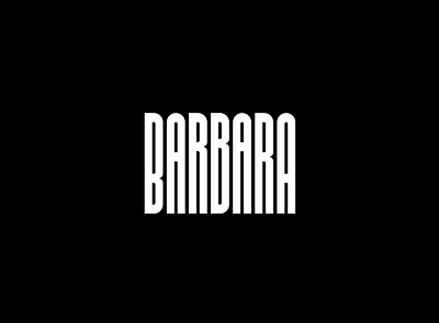 Barbara Visual Identity art direction branding conceptual contemporary art graphic design logo ui