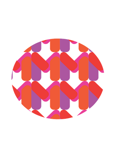 Pattern for printing illustration