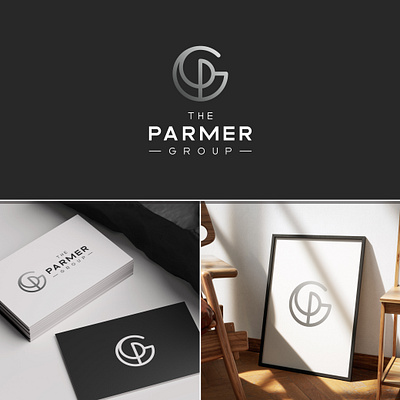 Logo design for The Parmer Group br brand identity branding design golden ratio graphic design illustration logo logotype vector