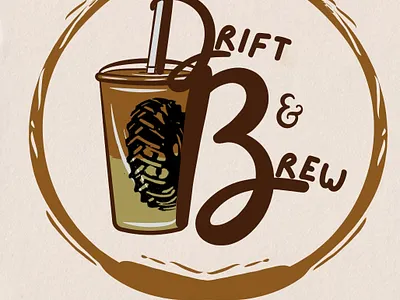 Cafe branding branding design graphic design illustration logo typography