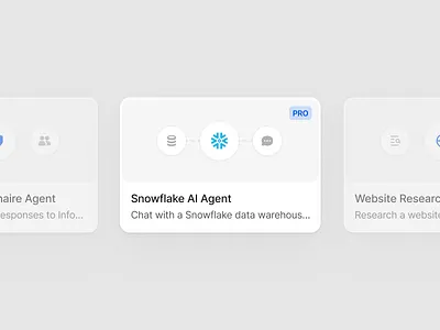 AI Workflow Templates ai cards dashboard finance flow user interface workflow
