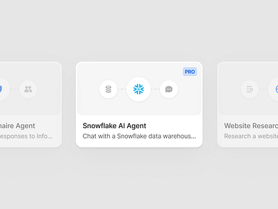 AI Workflow Templates ai cards dashboard finance flow user interface workflow