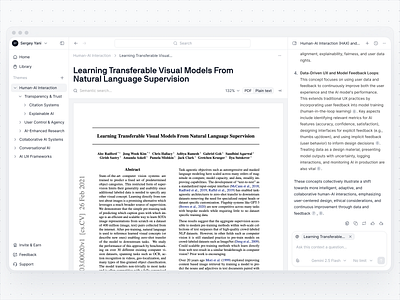 Research Annotation Tool abstract academic ai annotations articles citations clean collaboration knowledge learning minimal modern pdf research scholar science