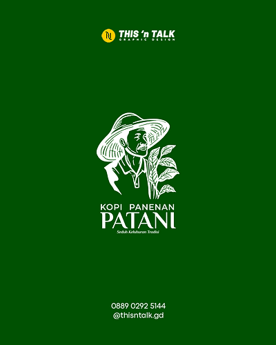 KOPI PANENAN PATANI brand identity branding design graphic design icon illustration logo ui ux vector