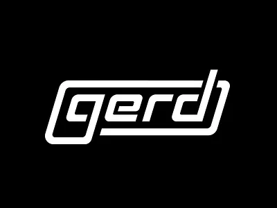 Gerd font logo logotype typography vector