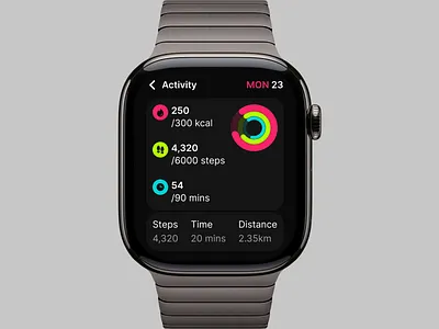 Apple Watch Concept apple watch mobile app smart watch ui uidesign uiux ux
