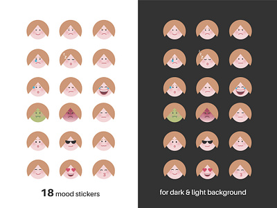 Emoji Pack & more! animation branding character character design design emoji graphic design illustration logo print printing vector
