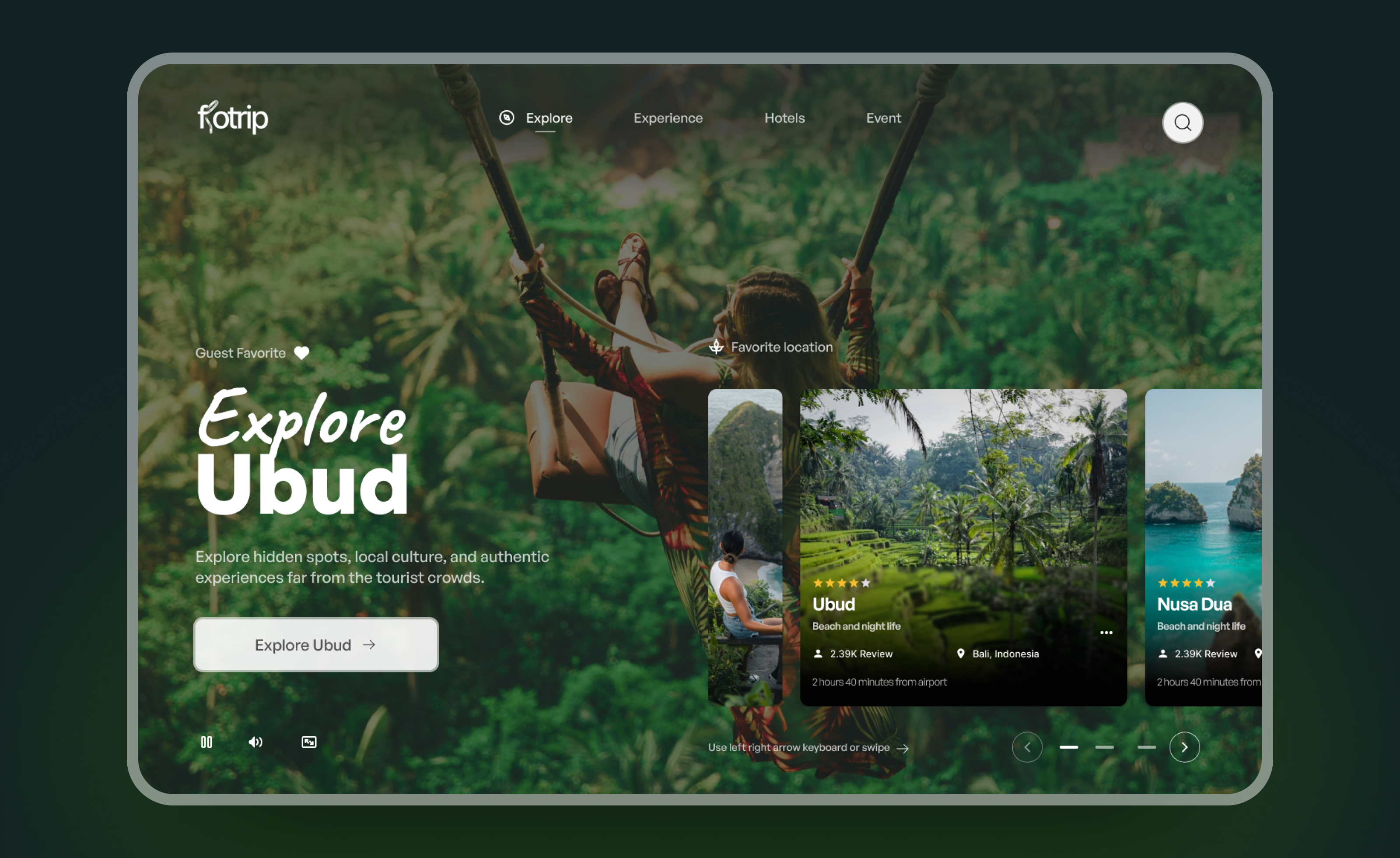 Example of Premium Website/Mobile App UI/X Design
