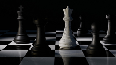 Alone in the dark 3d 3d composition 3d modelling b3d blender blendercycles chess cycles render subd modelling textures