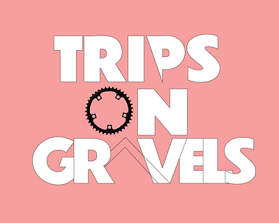 Brand visual for gravel bike riders