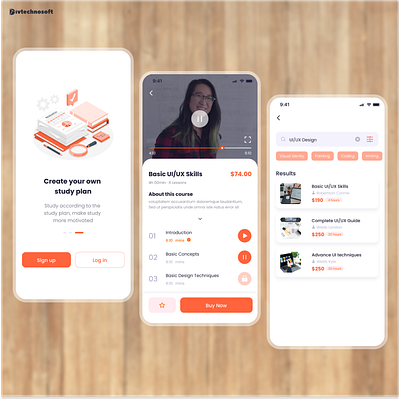 E-Learning App UIUX app design app experience education app education app design elearning elearning app elearning platform graphic design mobile app mobile app uiux students journey uiux user interface