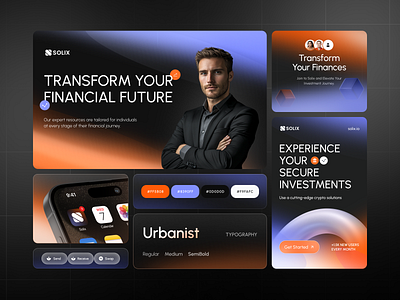 Branding for Crypto Investment Platform brand guidelines brand identity branding design digital illustration graphic design graphicdesign identity illustration logo logo design logo designer logo ui logotype marketing packaging poster smm vector visual identity