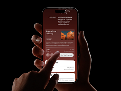 TRUEPATH | LOGISTICS COMPANY WEBSITE landing landing page logistics mobile mobile app ui web design website