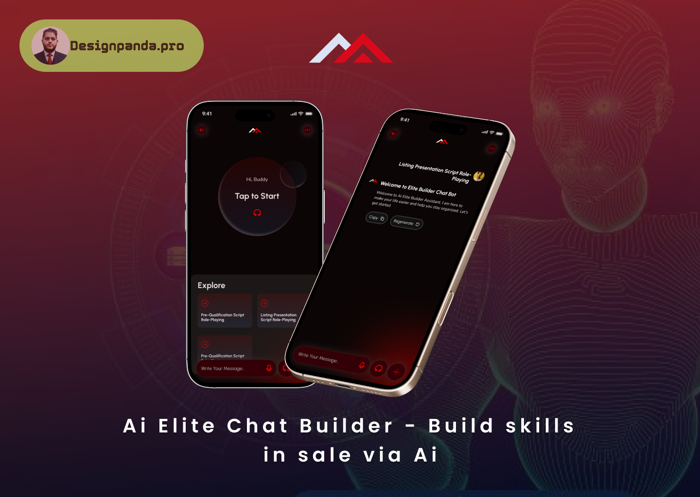 Build sale with Ai - Mobile Application Design ai android application artificial intelligence best branding build sale with ai builders creative graphic design ios mobile app sale ui ux