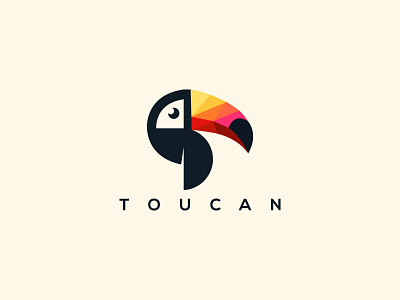 Toucan Logo bird logo birds black bird colourfull colourfull bird exotic flying flying parrot flying toucan illustration jungle birds modern parrot ramphastidae toucan toucan bird toucan head toucan logo toucans tropical