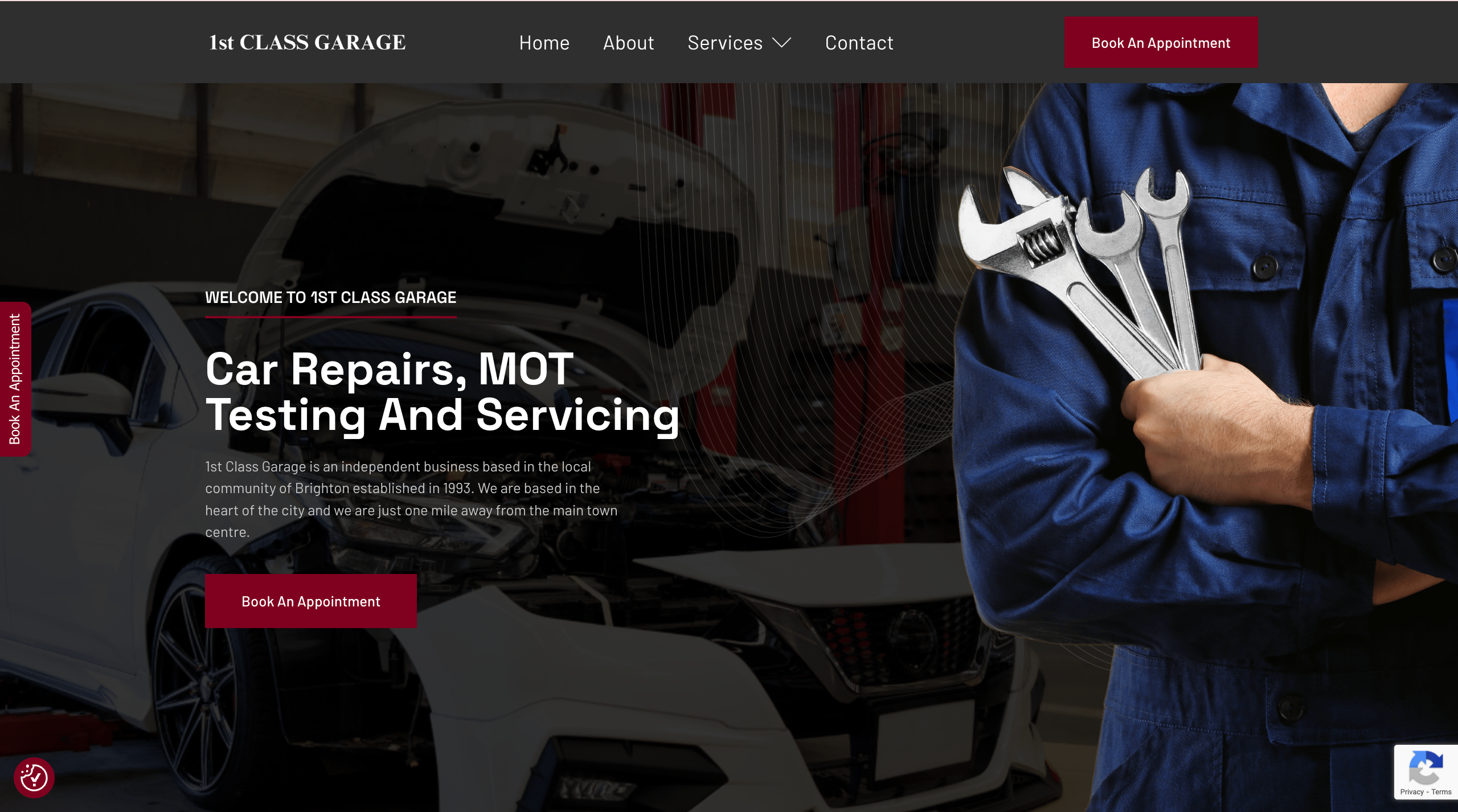 Garage WordPress Website Design branding codedote codedote technologies graphic design web design web development website design website development