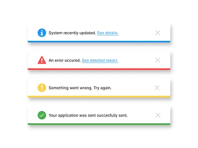 Flash Notification 11/100 Days UI/UX Challenge 100daysuiux animations dailyui day11 figma microinteractions modern ui notification ui ux