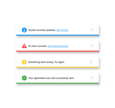 Flash Notification 11/100 Days UI/UX Challenge 100daysuiux animations dailyui day11 figma microinteractions modern ui notification ui ux
