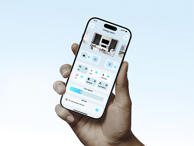 Smart Home App app graphic design smart home ui ux