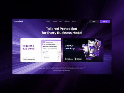 Brighcheck animation animation design branding design graphic design illustration interface layout logo mobile design motion design ui design ui sedigner vector website design