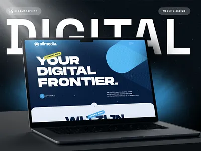 Nilmedia Digtal Agency- Website UI/UX design branding dashbaord design illustration logo ui web design web desin webdesign website