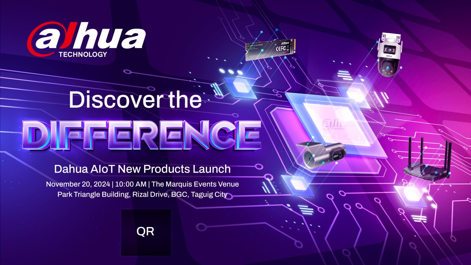 AIoT product launch Themes dahua tech event