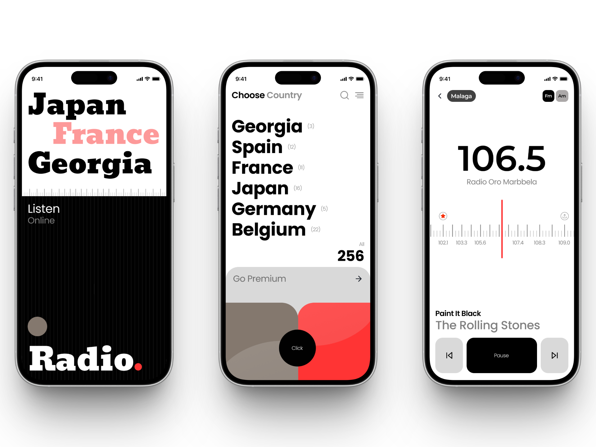 Example of Minimal UI/UX For Apps