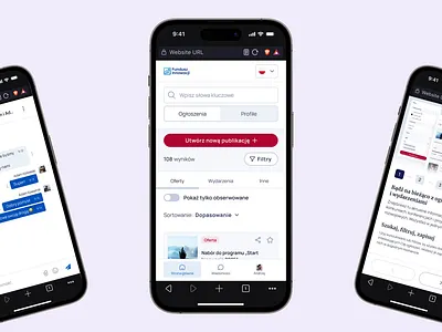 Mobile-first UX for a Platform Connecting Science & Business designsystem figma interface mobilefirst platformdesign productdesign responsivedesign uiinspiration uiux userflows uxdesign uxmobile uxmobilepatterns uxresearch webapp