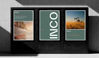 INCO Broking - Insurance Rebrand & Website brand identity branding corporate branding corporate identity graphic design insurance company logo ui