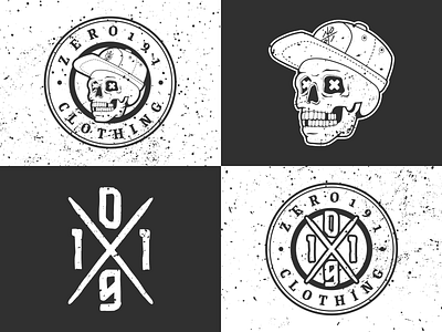 ZERO191 Brand branding design graphic design illustration layout logo minimal typography