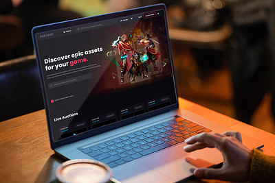 Landing Page Design graphic design ui