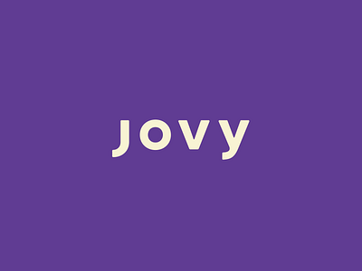 Jovy Text Logo Design - Wordmark, Custom Typography brand branding crypto custom design designer icon logo logo designer logodesign logotype minimalistic simple symbol text text logo type logo typography word logo wordmark