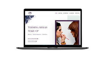 Portfolio Website Design branding graphic design ui