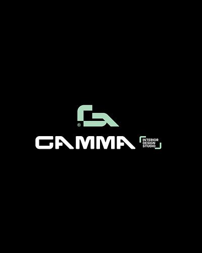 Gamma Interior Studio branding graphic design logo motion graphics ui