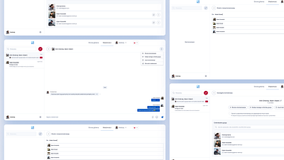 Intuitive Communication — Private and Group Messaging collaborationplatform communicationdesign figma interface messaging productdesign uiux uxdesign uxui uxwriting webapp