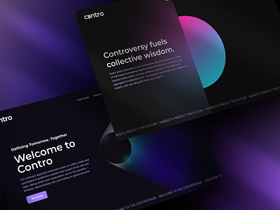 Crypto -Prediction Market - Pre-launch Landing Page crypto landing page launch web design