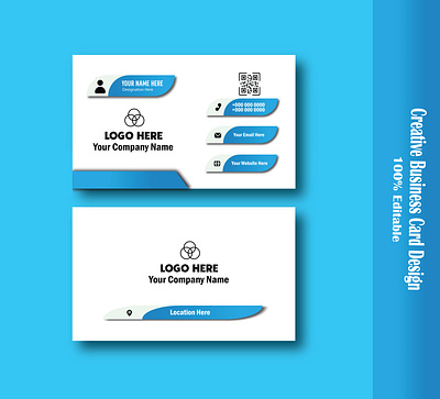 Creative Business Card Design for You branding business card business card design card creative customizable design editable graphic design illustration modern design name card personal card print ready printing private card professional unique design vector visiting card