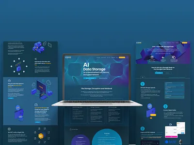 Blockchain Website Design & Development branding graphic design ui