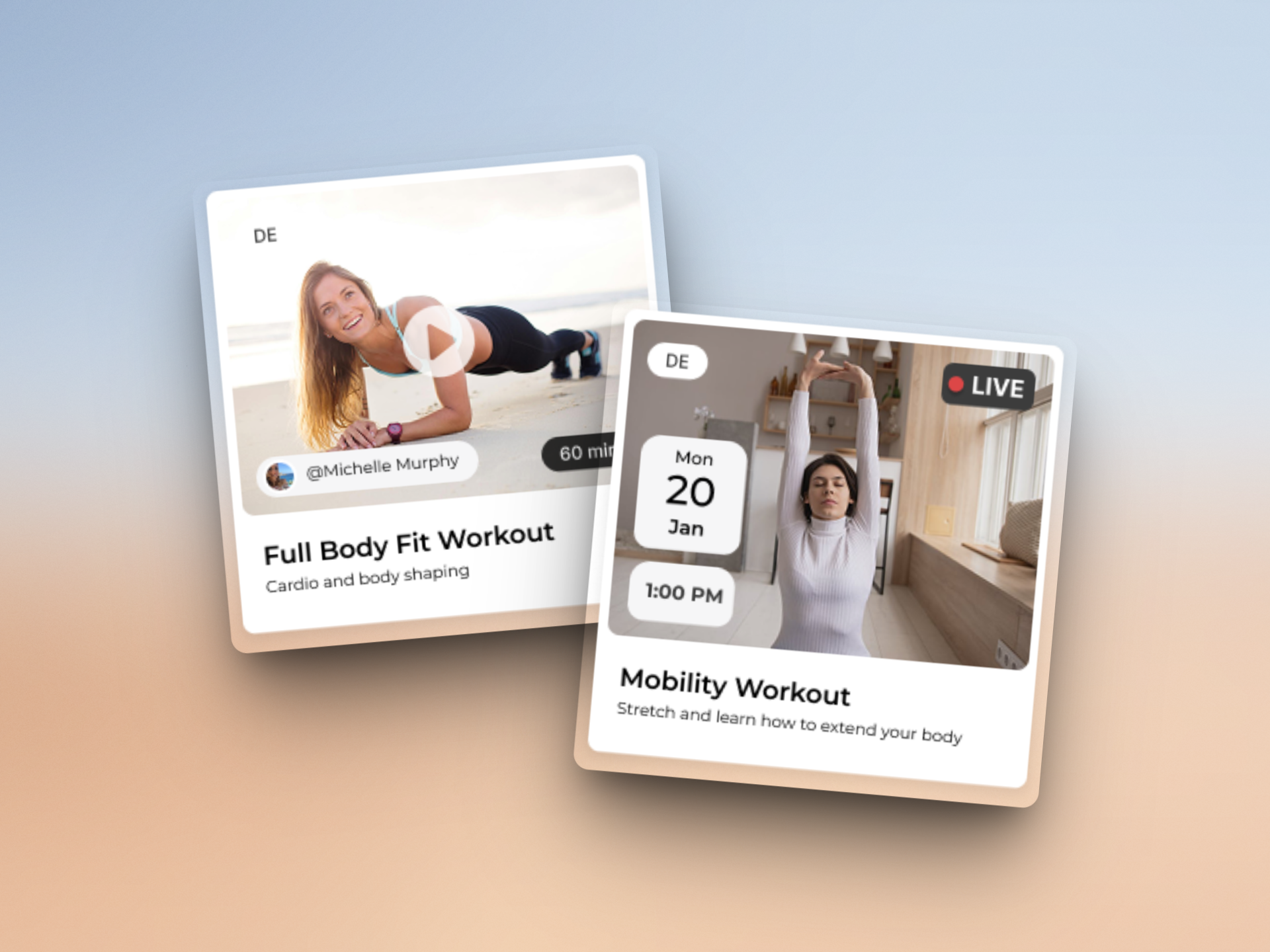 Responsive - Health Web App Library cards components health ui web app