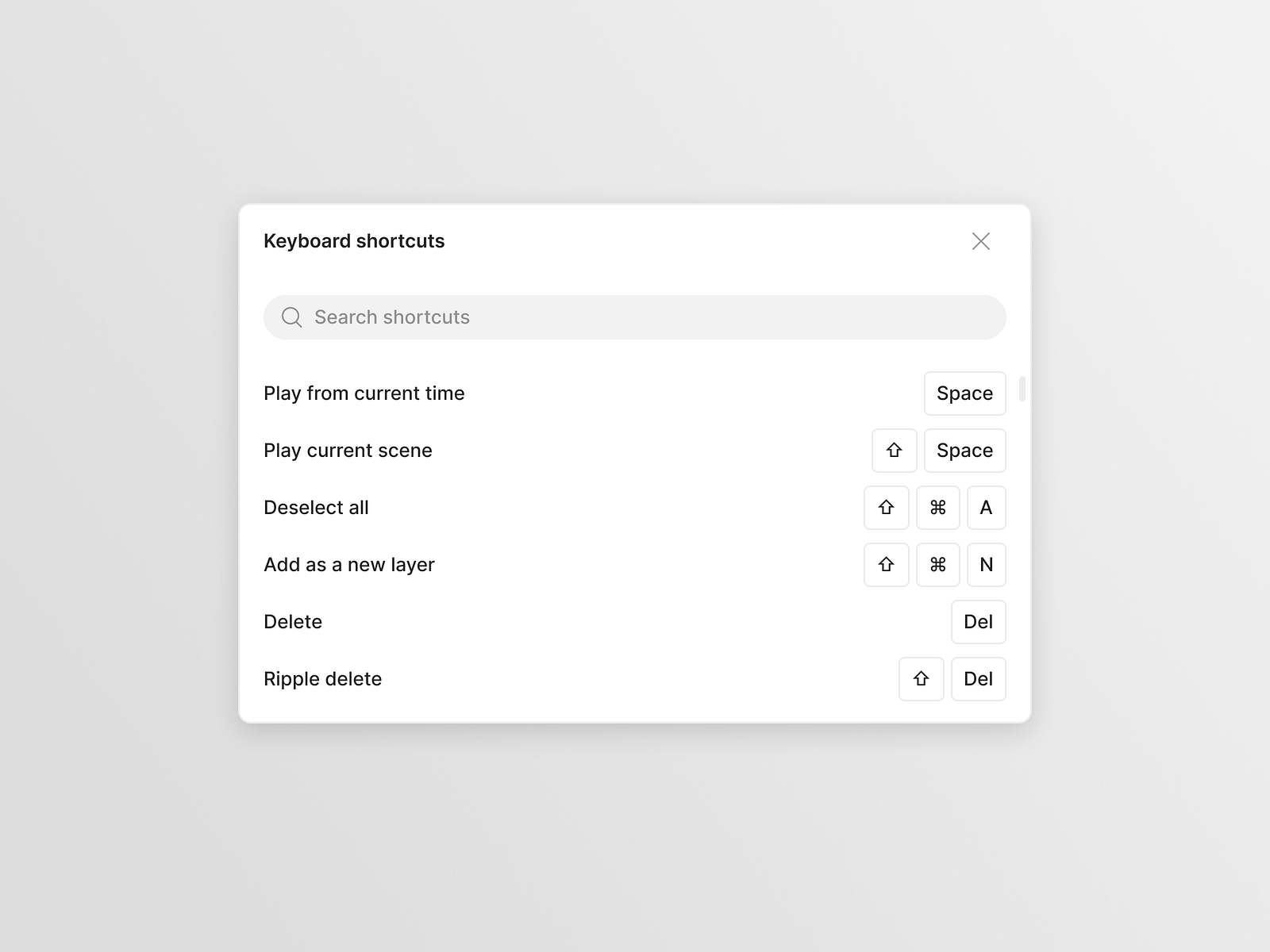 invideo-keyboard-shortcuts-by-farizpie-on-dribbble