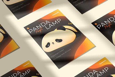 Panda Night Lamp — Creative Product Promo Design 3dproduct addesign characterdesign creativead cutedesign dribbbleshot illustrationstyle instagram kidsroomdecor lampdesign lightingdesign moodlighting nightlamp productad productdesign productpromo promodesign softlight uivisual visualdesign