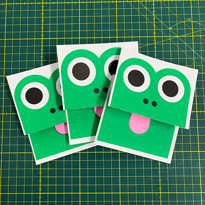 Lucky Frog Leaflet colour design editorial illustration illustration print print making screen print screen printing