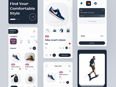 Mobile App - Tokostyle app branding design marketplace mobile style ui ux