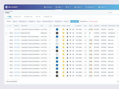 Order Screen UI UX Design app dashboard design figma illustration order screen ui ui ux design ux