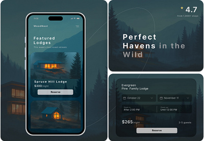 Lodge Booking App booking bookingapp ui